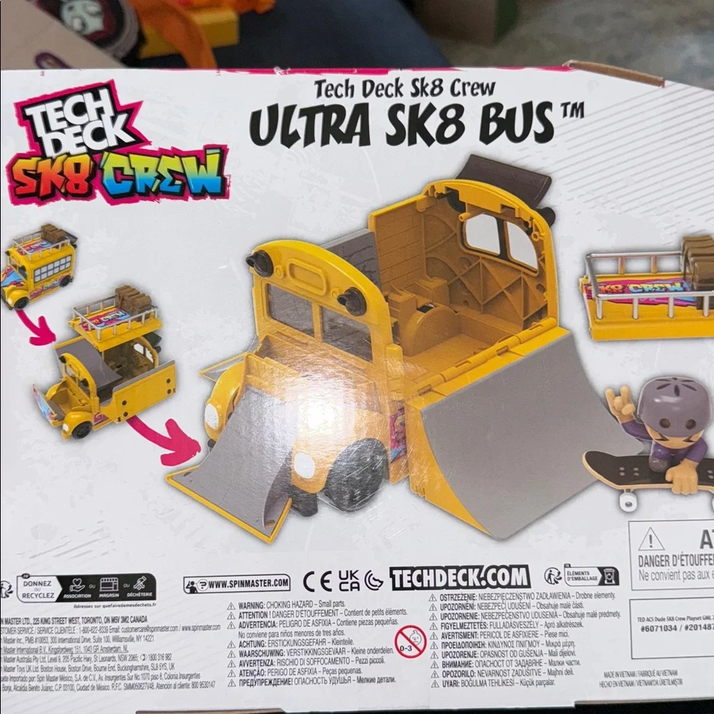 Tech Deck Sk8 Crew Ultra‎ Sk8 bus Playset